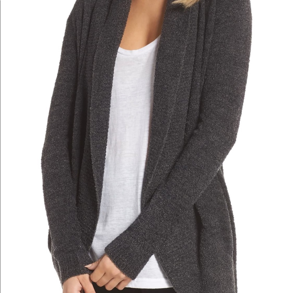 Barefoot dreams cozychic cardigan sweater